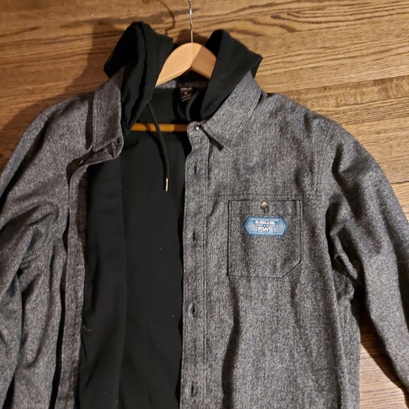 Armada SKIS hooded jacket XL, charcoal with black lining and hood - Picture 4 of 8